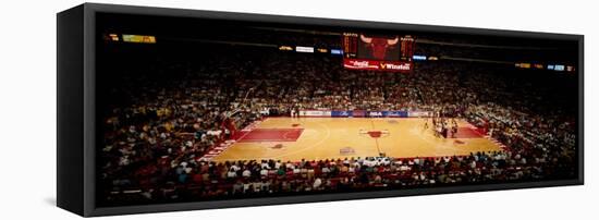 NBA Finals Bulls vs Suns, Chicago Stadium, Chicago, Illinois, USA-null-Framed Stretched Canvas