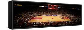 NBA Finals Bulls vs Suns, Chicago Stadium, Chicago, Illinois, USA-null-Framed Stretched Canvas