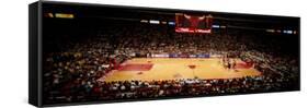 NBA Finals Bulls vs Suns, Chicago Stadium, Chicago, Illinois, USA-null-Framed Stretched Canvas