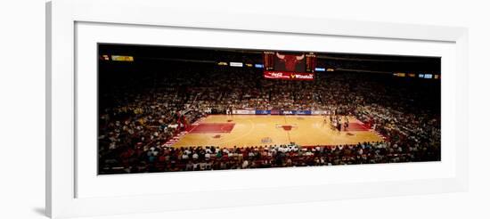 NBA Finals Bulls vs Suns, Chicago Stadium, Chicago, Illinois, USA-null-Framed Photographic Print