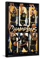 NBA Golden State Warriors - 2022 Commemorative Finals Champions-Trends International-Framed Poster