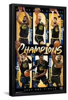 NBA Golden State Warriors - 2022 Commemorative Finals Champions-Trends International-Framed Poster