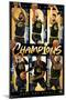 NBA Golden State Warriors - 2022 Commemorative Finals Champions-Trends International-Mounted Poster