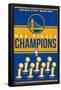 NBA Golden State Warriors - Champions 23-Trends International-Framed Poster