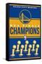 NBA Golden State Warriors - Champions 23-Trends International-Framed Stretched Canvas