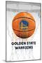 NBA Golden State Warriors - Drip Ball 20-Trends International-Mounted Poster