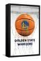 NBA Golden State Warriors - Drip Ball 20-Trends International-Framed Stretched Canvas