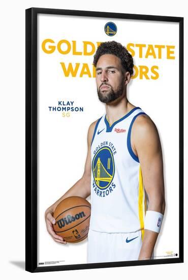 NBA Golden State Warriors - Klay Thompson Feature Series 23-Trends International-Framed Poster