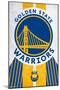 NBA Golden State Warriors - Logo 19-Trends International-Mounted Poster