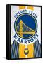 NBA Golden State Warriors - Logo 19-Trends International-Framed Stretched Canvas