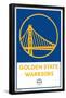 NBA Golden State Warriors - Logo 21-Trends International-Framed Poster