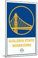 NBA Golden State Warriors - Logo 21-Trends International-Mounted Poster