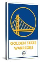 NBA Golden State Warriors - Logo 21-Trends International-Stretched Canvas