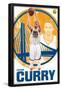 NBA Golden State Warriors - Stephen Curry 15-Trends International-Framed Poster