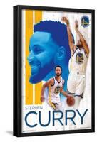 NBA Golden State Warriors - Stephen Curry 19-Trends International-Framed Poster