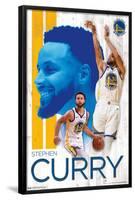 NBA Golden State Warriors - Stephen Curry 19-Trends International-Framed Poster