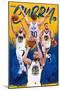 NBA Golden State Warriors - Stephen Curry 22-Trends International-Mounted Poster