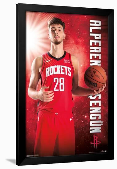 NBA Houston Rockets - Alperen Sengün 23-Trends International-Framed Poster