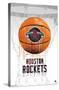 NBA Houston Rockets - Drip Basketball 21-Trends International-Stretched Canvas