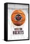 NBA Houston Rockets - Drip Basketball 21-Trends International-Framed Stretched Canvas