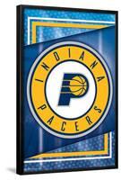 NBA Indiana Pacers - Logo 17-Trends International-Framed Poster
