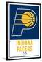 NBA Indiana Pacers - Logo 21-Trends International-Framed Poster