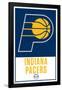 NBA Indiana Pacers - Logo 21-Trends International-Framed Poster