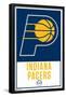 NBA Indiana Pacers - Logo 21-Trends International-Framed Poster