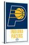 NBA Indiana Pacers - Logo 21-Trends International-Stretched Canvas