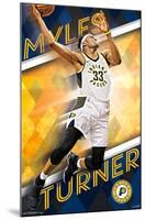 NBA Indiana Pacers - Myles Turner 17-Trends International-Mounted Poster