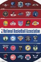 NBA - LOGOS 18-null-Lamina Framed Poster