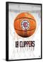 NBA Los Angeles Clippers - Drip Basketball 21-Trends International-Framed Poster