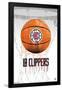 NBA Los Angeles Clippers - Drip Basketball 21-Trends International-Framed Poster