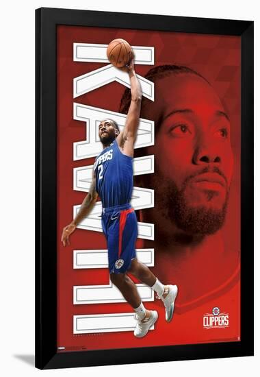 NBA Los Angeles Clippers - Kawhi Leonard-null-Framed Standard Poster