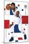 NBA Los Angeles Clippers - Paul George 19-Trends International-Mounted Poster