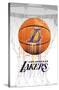 NBA Los Angeles Lakers - Drip Ball 20-Trends International-Stretched Canvas