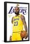 NBA Los Angeles Lakers - LeBron James Feature Series 23-Trends International-Framed Poster