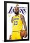 NBA Los Angeles Lakers - LeBron James Feature Series 23-Trends International-Framed Poster