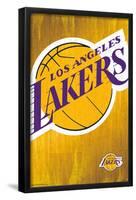 NBA Los Angeles Lakers - Logo 13-Trends International-Framed Poster