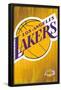 NBA Los Angeles Lakers - Logo 13-Trends International-Framed Poster