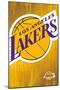 NBA Los Angeles Lakers - Logo 13-Trends International-Mounted Poster