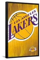 NBA Los Angeles Lakers - Logo 13-Trends International-Framed Poster