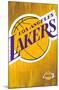 NBA Los Angeles Lakers - Logo 13-Trends International-Mounted Poster