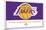 NBA Los Angeles Lakers - Logo 21-Trends International-Mounted Poster