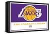 NBA Los Angeles Lakers - Logo 21-Trends International-Framed Stretched Canvas