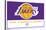 NBA Los Angeles Lakers - Logo 21-Trends International-Stretched Canvas