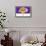 NBA Los Angeles Lakers - Logo 21-Trends International-Framed Stretched Canvas displayed on a wall