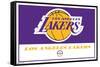 NBA Los Angeles Lakers - Logo 21-Trends International-Framed Stretched Canvas