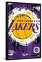NBA Los Angeles Lakers - Maximalist Logo 23-Trends International-Framed Poster
