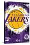 NBA Los Angeles Lakers - Maximalist Logo 23-Trends International-Stretched Canvas